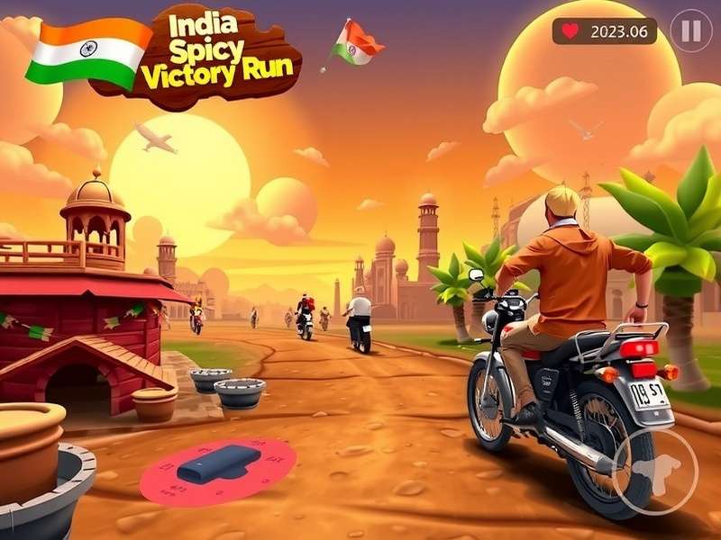 India Spicy Victory Run Game Screenshot